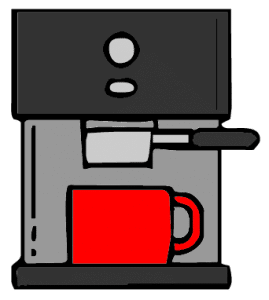 coffee brewing methods espresso machine icon