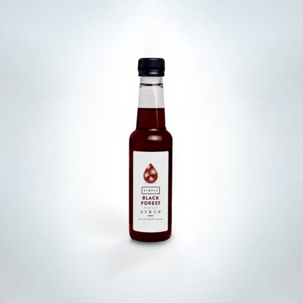 Simply Black Forest Syrup 250ml/1ltr