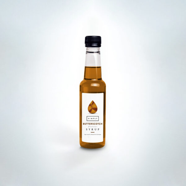Simply Butterscotch Syrup 250ml/1ltr