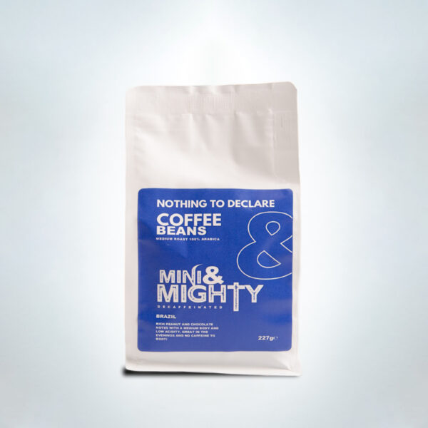 “Nothing to Declare” Decaf Coffee Beans