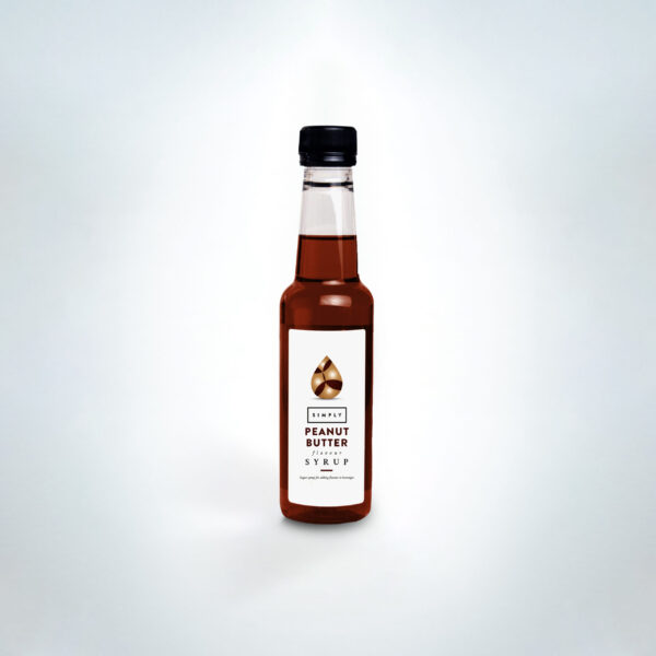 Simply Peanut Butter Syrup 250ml/1ltr