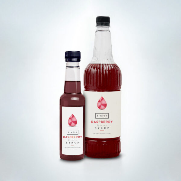 Simply Raspberry Syrup 250ml/1ltr