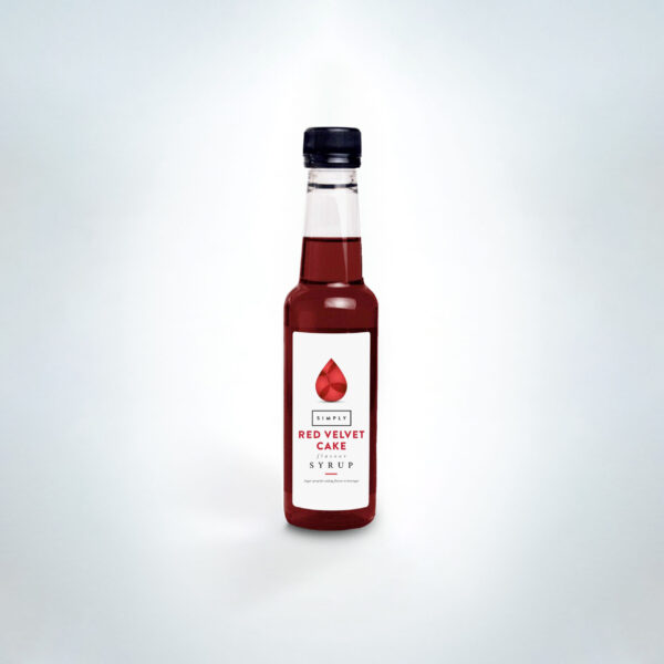 Simply Red Velvet Cake Syrup 250ml/1ltr