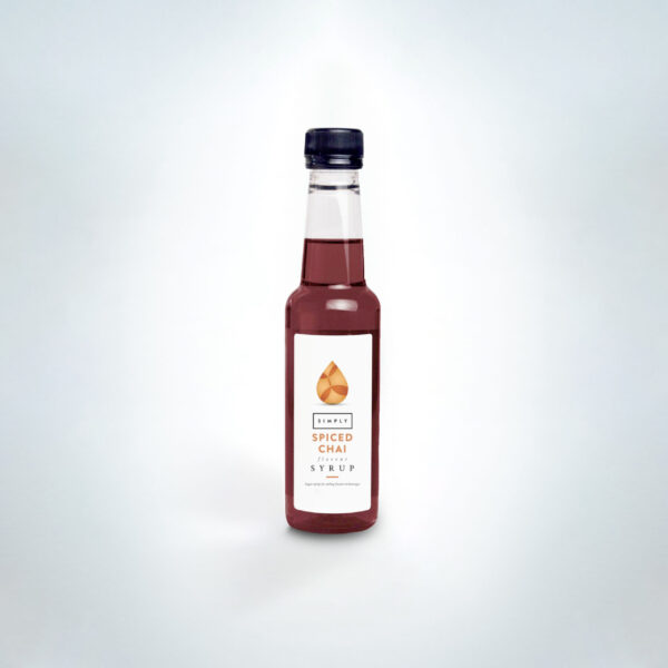 Simply Spiced Chai Syrup 250ml/1ltr