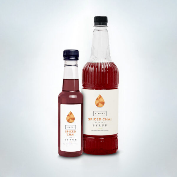 Simply Spiced Chai Syrup 250ml/1ltr