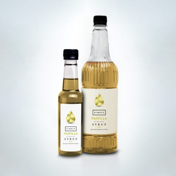 Simply Vanilla Syrup 250ml/1ltr