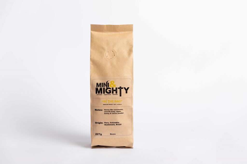 coffee bean blend In the Bag 227g 100% arabica