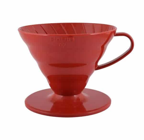 Hario Coffee Dripper V60 02 Red Plastic