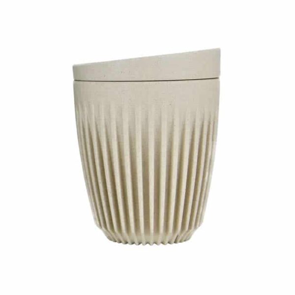 Huskee Cup & Lid Natural – 8oz/240ml