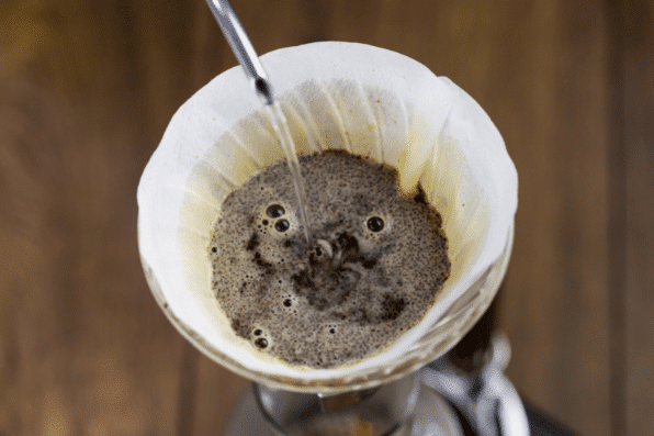 Hario V60 Dripper from above