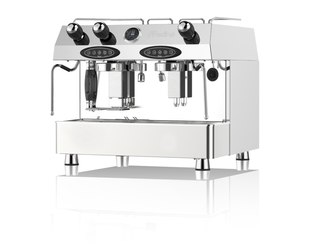 Fracino Contempo 3 Group espresso machine with advanced brewing technology and stylish design, ideal for high-volume coffee service in commercial environments