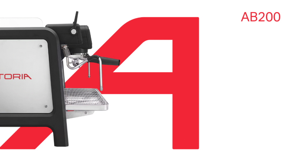 Astoria AB200 commercial espresso machine – part of the Astoria coffee machines range, combining Italian design with reliability and professional performance.